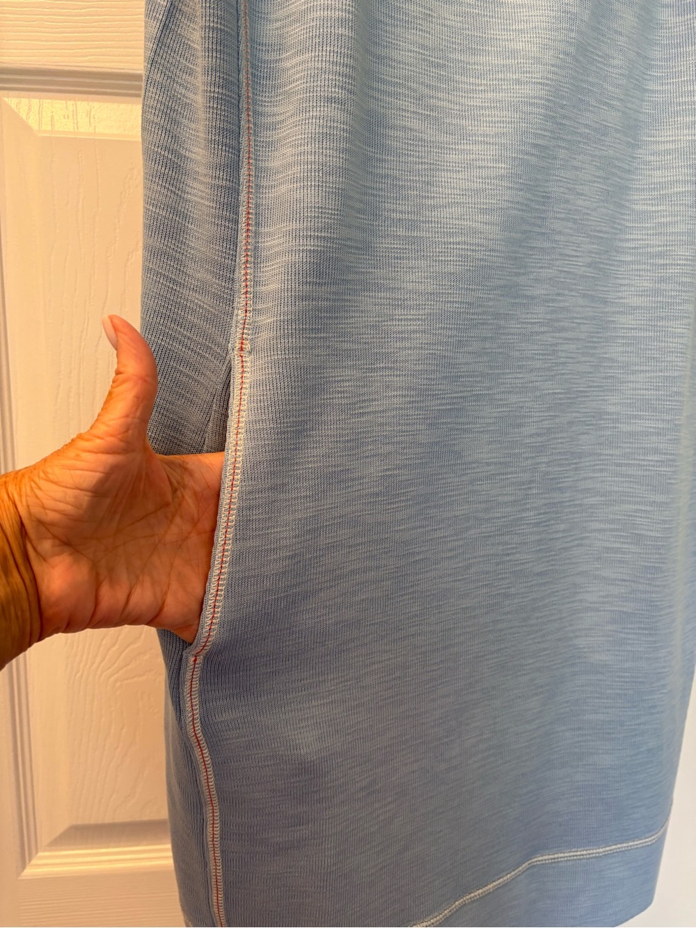 Tommy Bahama Sky Blue Short Zip Polo Dress - Picture 5 of 8